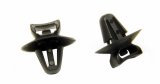 Painless Performance Cable Tie Clips 72010 Zip Mount, Clips, Universal, 1/4 in. Hole, Black, Set of 20 thumbnail 2