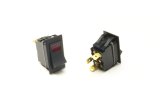 Painless Performance Replacement Rocker Switches 80401 Switch, Rocker, Constant, Universal, Plastic, Black, 30 Amps, Each thumbnail 1