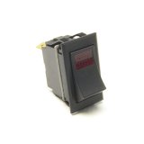 Painless Performance Replacement Rocker Switches 80401 Switch, Rocker, Constant, Universal, Plastic, Black, 30 Amps, Each thumbnail 2
