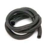 Painless Performance PowerBraid Wire Wrap 70916 Protective Sleeve, Powerbraid Wrap, Black, 1 in. Diameter, 12 ft. Length, Each thumbnail 1