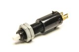 Painless Performance Push Button Brake Light Switches 80172 Switch, Button, Momentary, Light, Plastic, Black, 20 Amps, Each thumbnail 1