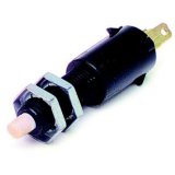 Painless Performance Push Button Brake Light Switches 80172 Switch, Button, Momentary, Light, Plastic, Black, 20 Amps, Each thumbnail 2