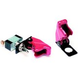 Painless Performance Aircraft Switch Covers 80521 Toggle Cover, Plastic/Red, Each thumbnail 2