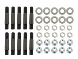 Strange Axle Studs A1041 Wheel Stud, Screw-In, 5/8-18 in. RH, 4.000 in. Length, 0.438 in. Washers, Nuts, Set of 10 thumbnail 1