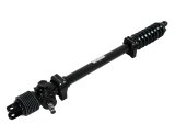 Strange Door Car Steering Racks S3448 Rack and Pinion, Manual Rack, 9/16 in.-26 Spline, 24.500 in. Length, 4.25 in. Rack Travel, Billet Aluminum, Black Anodized, Front, Each thumbnail 2