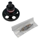 Strange Release Steering Hubs Q1200NB Wheel Quick-Disconnect, Hub, Aluminum, Black Anodized, 0.652 in. Shaft Diameter, Each thumbnail 1