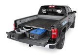 Decked In-Vehicle Storage Systems DG3 Truck Bed Toolboxes, Systems, Center of Truck Bed Location, 2-door, Polyethylene, Black, 5 3/4 ft. Bed Only, Chevrolet, GMC, Kit thumbnail 1