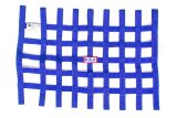 RJS Ribbon Window Safety Nets 10000403 Net, Ribbon, Rectangle, Nylon, Blue, SFI 27.1, 24 in. Width, 18 in. Height, Each thumbnail 2