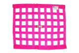 RJS Ribbon Window Safety Nets 10000410 Net, Ribbon, Rectangle, Nylon, Hot Pink, SFI 27.1, 24 in. Width, 18 in. Height, Each thumbnail 1