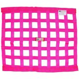 RJS Ribbon Window Safety Nets 10000410 Net, Ribbon, Rectangle, Nylon, Hot Pink, SFI 27.1, 24 in. Width, 18 in. Height, Each thumbnail 2