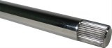 Borgeson Universal Steering Shafts 429283 Shaft, 3/4-36 Splined, Polished Stainless, 15.25" Long, 7/8 Spline Length thumbnail 1