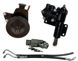 Borgeson Power Steering Conversion Kits 999063 Kit, Black Painted, Chrysler, 1.125 in. Diameter Pinion Shaft, Each thumbnail 2