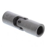 Borgeson Universal Steering U-Joints 516262 U-Joint, Pin and Block Style, Steel, Natural, 5/8 in. without Splines Ends, Each thumbnail 1