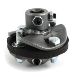 Borgeson Universal Rag Joints 054949 Steering Coupler, Joint, 3/4 in. DD Ends, Steel, Natural, Each thumbnail 3
