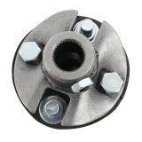 Borgeson Universal Rag Joints 053134 Steering Coupler, Joint, 3/4 in. 30-Spline, 3/4 in. 36-Spline, Steel, Natural, Each thumbnail 1