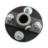 Borgeson Universal Rag Joints 053134 Steering Coupler, Joint, 3/4 in. 30-Spline, 3/4 in. 36-Spline, Steel, Natural, Each thumbnail 2