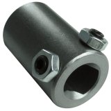 Borgeson Universal Steering Shaft Couplers 314900 Coupler, Steel, 3/4 in. DD, 3/4 in. Smooth Bore, Each thumbnail 3