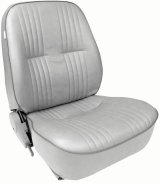 Procar Lowback Series 1400 Gray Vinyl Seat 80-1400-52R Seat, Pro-90 1400, Reclining, Right Side, Vinyl, Gray, Each thumbnail 3