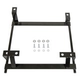 Procar Seat Adapter Brackets 81184 Brackets, Driver Side, Steel, Black, Chevy, Pontiac, OEM Bench, Each thumbnail 1