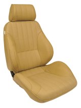 Procar Rally Series 1000 Beige Vinyl Seat 80-1000-54R Seat, 1000, Reclining, Passenger Side, Vinyl, Beige, Each thumbnail 3