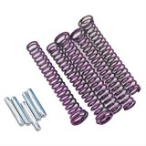 Melling High-Pressure Oil Pump Springs 55070 Springs, 70 psi, Steel, Pink, Pins, Chevy, Small Block, Kit thumbnail 1