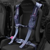 Hypertech Safety 4-Point Harness 3001003 Racing Harness, H-Style, Latch and Lock, 4-Point, Nylon, Black, 2 in. Belt Width, Wraparound/Bolt-In Mounting, Polaris, Each thumbnail 1