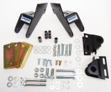 M.O.R.E. Shackle Reversal Systems 7686-6 System, 2.50 in. Spring Width, Front, Stock Height, Jeep, Kit thumbnail 1