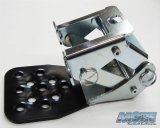 M.O.R.E. Hide-A-Steps TJSTB Side Step, Hide-A-Step, Retractable, Steel, Black Powdercoated, Lowers 11 in., Jeep, Each thumbnail 1