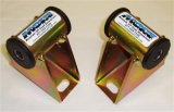 M.O.R.E. BombProof Motor Mounts JM25840LZ Mount, Bolt-In, Jeep Wrangler, YJ, 1 in. Body Lift, Zinc Plated Gold, Each thumbnail 2