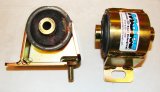 M.O.R.E. BombProof Motor Mounts for 1987-2006 WRANGLER - JM600 Mounts, Torsion Mount, Bolt-In, Rubber/Black, Steel/Zinc, Jeep, 4.0, 4.2L, Kit thumbnail 1