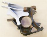 M.O.R.E. Steering Knuckle Brackets 9923 Bracket, Bolt-on, Steel, 5.0-7.5 inch Lift, Gray Powdercoated, Jeep, Each thumbnail 2