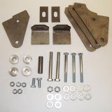 M.O.R.E. Leaf Spring Shackles and Hangers 8795-50 Shackle Reversal Systems Jeep YJ Wrangler 87-95 Kit thumbnail 1
