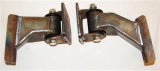 M.O.R.E. BombProof Motor Mounts JM200 Mounts, Complete Mount, Bolt-In, Steel, Natural, Polyurethane, Black, Chevy V8 into Jeep, Pair thumbnail 2