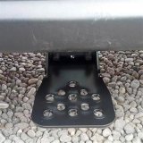 M.O.R.E. Hide-A-Steps JLST18B Side Step, Hide-A-Step, Steel, Black Powdercoated, Jeep, Each thumbnail 2