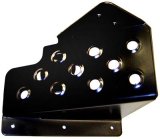 M.O.R.E. Dead Pedals DP9706DS Footrest Pedal, Steel, Black, Jeep, Each thumbnail 2