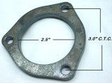M.O.R.E. Exhaust Flanges EF38 1976-2006CJ, YJ, TJ, XJ, MJ, LJ2.5" Flange thumbnail 1