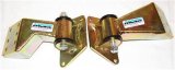 M.O.R.E. BombProof Motor Mounts JM301Z Mounts, Steel, Zinc Plated, Bomb-Proof Complete Mounts, Jeep, 5.0L, 304, Kit thumbnail 2