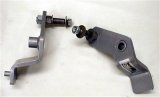M.O.R.E. Long Travel Shock Mounts 9950 Mounts, Rear Upper, Steel, Natural, Jeep, Pair thumbnail 2