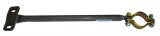 M.O.R.E. Steering Box Braces SB9037 Brace, Steel, Gray Powdercoat, Zinc Plated, Jeep, Kit thumbnail 1