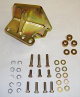 M.O.R.E. Steering Box Mounting Brackets SB7686-1Z Bracket, Relocation, Steel, Zinc Plated, Jeep, Each thumbnail 1