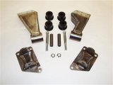 M.O.R.E. BombProof Motor Mounts JM301 Mounts, Steel, Natural, Bomb-Proof Complete Mounts, Jeep, 5.0L, 304, Kit thumbnail 2
