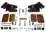M.O.R.E. Shackle Reversal Systems 7686-1 Systems, Front, 2 in. Spring Width, Jeep, Kit thumbnail 1