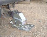 M.O.R.E. Receiver Hitch Hide-A-Steps HSRH11B Step, Hide-A-Step, 2 in. Size, Steel, Zinc Plated, 4 in. Step Width, Each thumbnail 2