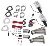 Patriot Electric 2.5 Inch Exhaust Cutouts PEC250K Cutouts, Electric, Aluminum, Stainless Steel, Bolt-On, in. Diameter, Y-Pipe, 304 Stainless Steel, Bolts and Gaskets, Pair thumbnail 3