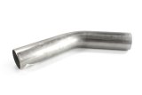 Patriot Exhaust Mandrel Bends 2.5 Inch 304 Stainless Steel Pipe H6951 Tubing, 45 Degree, Bend, 2 1/2 in. Diameter, 4 in. Radius, 16-Gauge, Steel, Each thumbnail 1