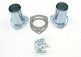 Patriot Collector Reducers with 2.5 Inch Outlet H7243 Reducers, 3-bolt Flange, Steel, Zinc Finish, 3.0 in. To in., 5.0 in. Length, Pair thumbnail 2