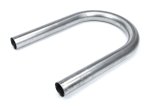 Patriot 180 Degree Bends 2 Inch Steel Exhaust Pipe H7040 Tubing, Degree, Mandrel U-Bend, in. Diameter, 6 in. Radius, 18-Gauge, Steel, Each thumbnail 4