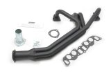 Patriot Full-Length Headers H4850 Headers, Long Tube, Steel, Temporary Black Paint, Volvo, Each thumbnail 5
