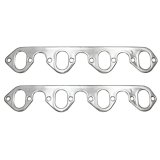 Patriot Seal-4-Good Header Gaskets 66035 Exhaust Gaskets, Header, Seal-4-Good, Aluminum, Ford, Big Block 385 Series, Pair thumbnail 2