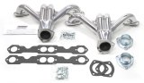 Patriot Tight Tuck Headers H8027-1 Headers, Tuck, Shorty, Steel, Ceramic Coated, Street Rod with Chevy, Small Block, Pair thumbnail 1